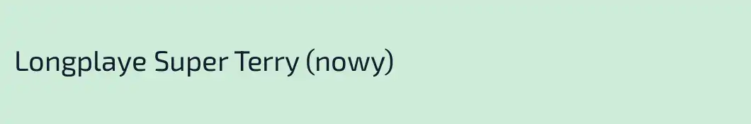 Longplaye Super Terry (nowy)